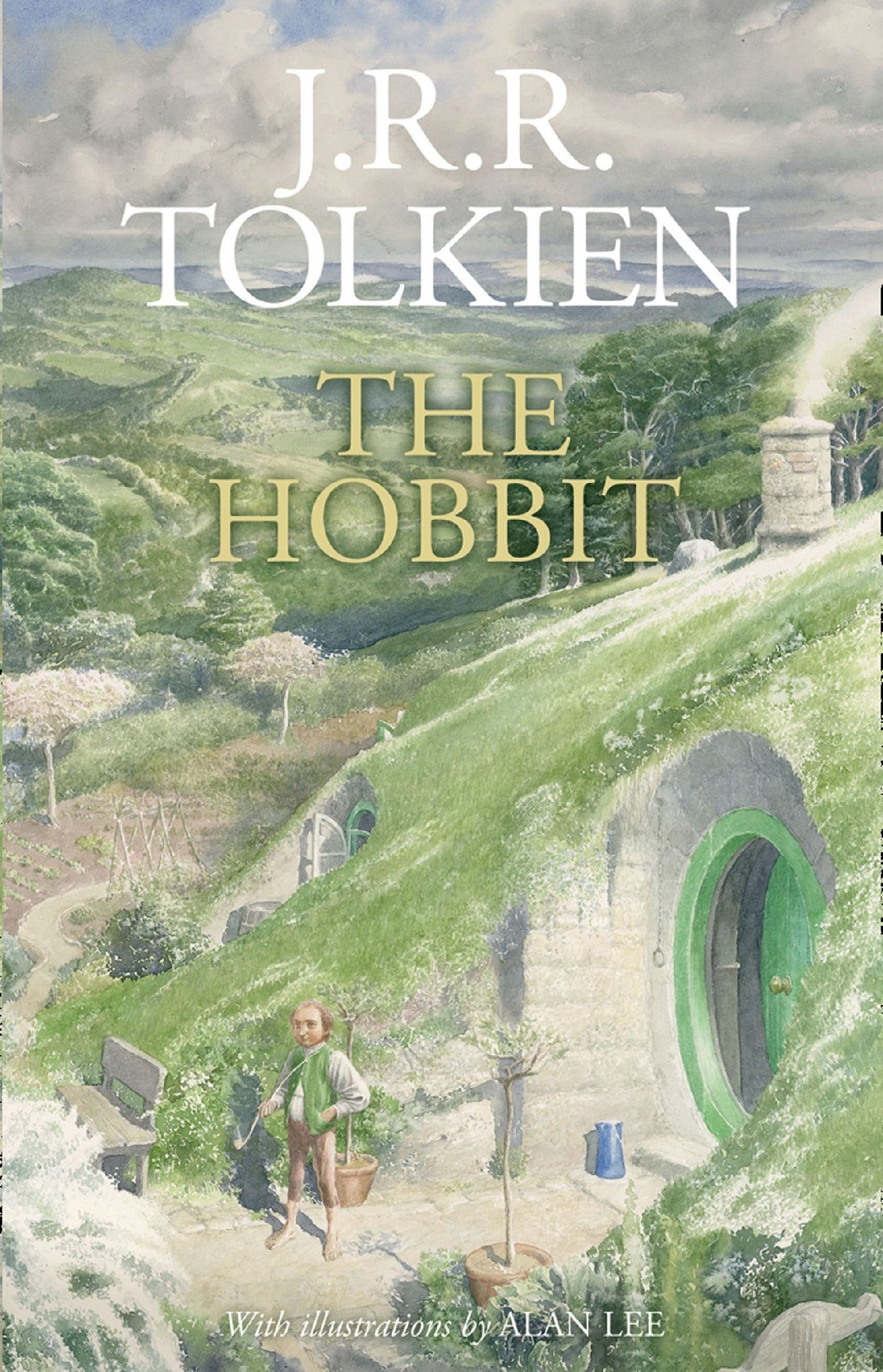 The Hobbit [Illustrated Edition] by J R R Tolkien (Hardback)