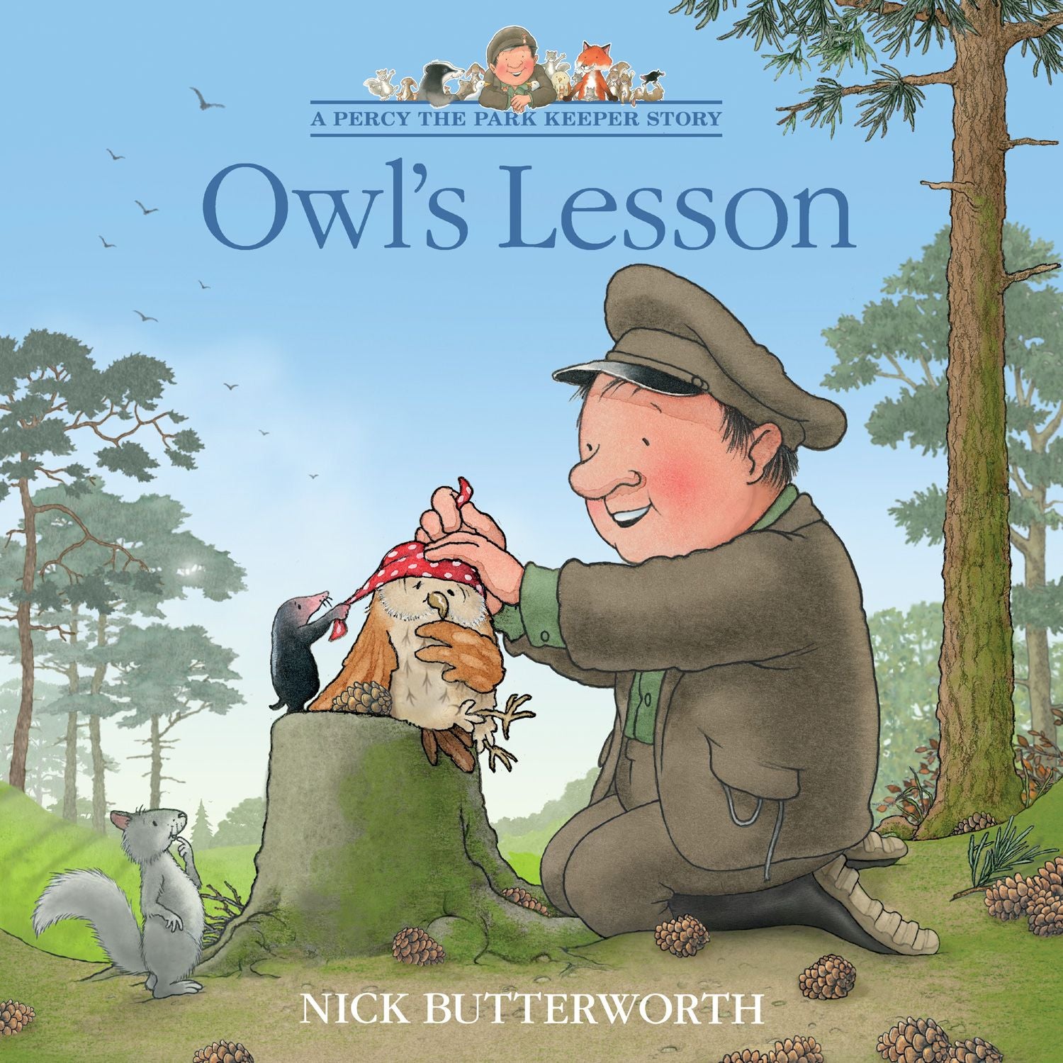 Owl's Lesson: A Percy The Park Keeper Story