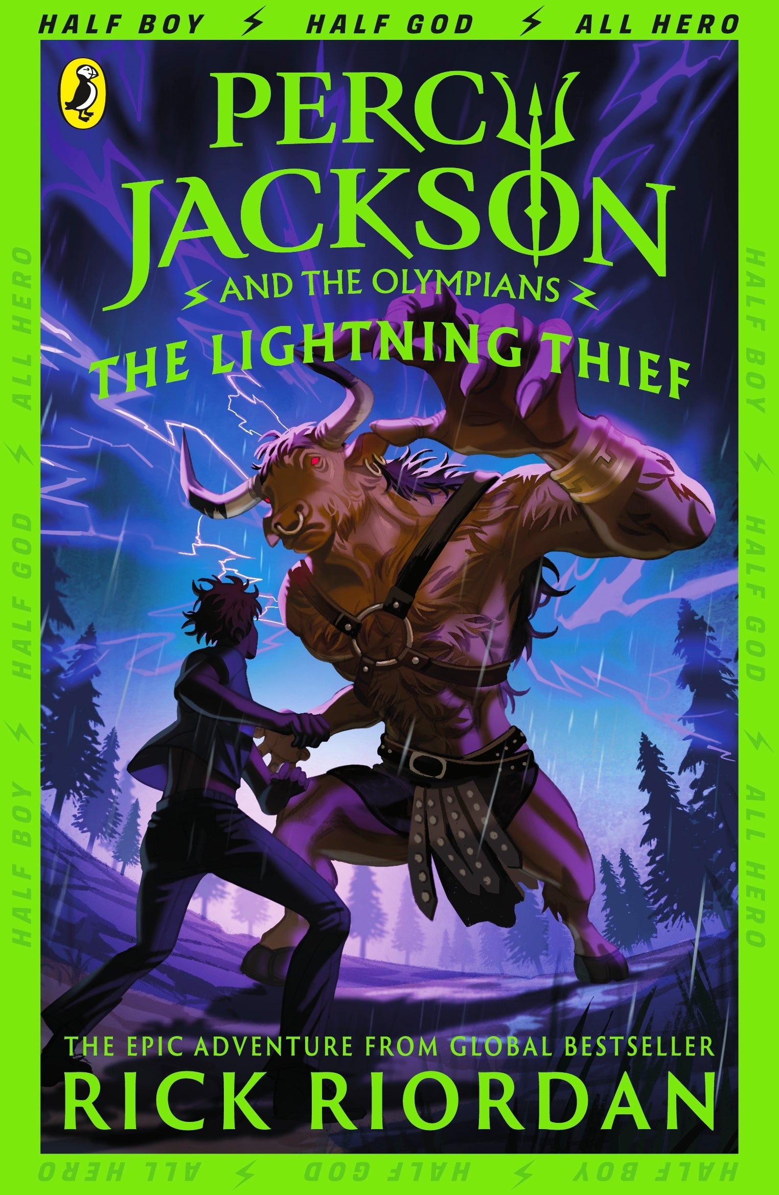 Percy Jackson and the Lightning Thief by Rick Riordan #1
