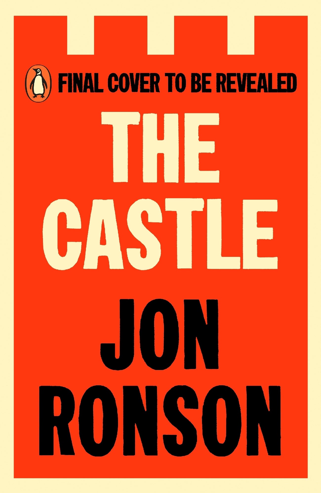Castle by Jon Ronson (Out 25 August 2026)