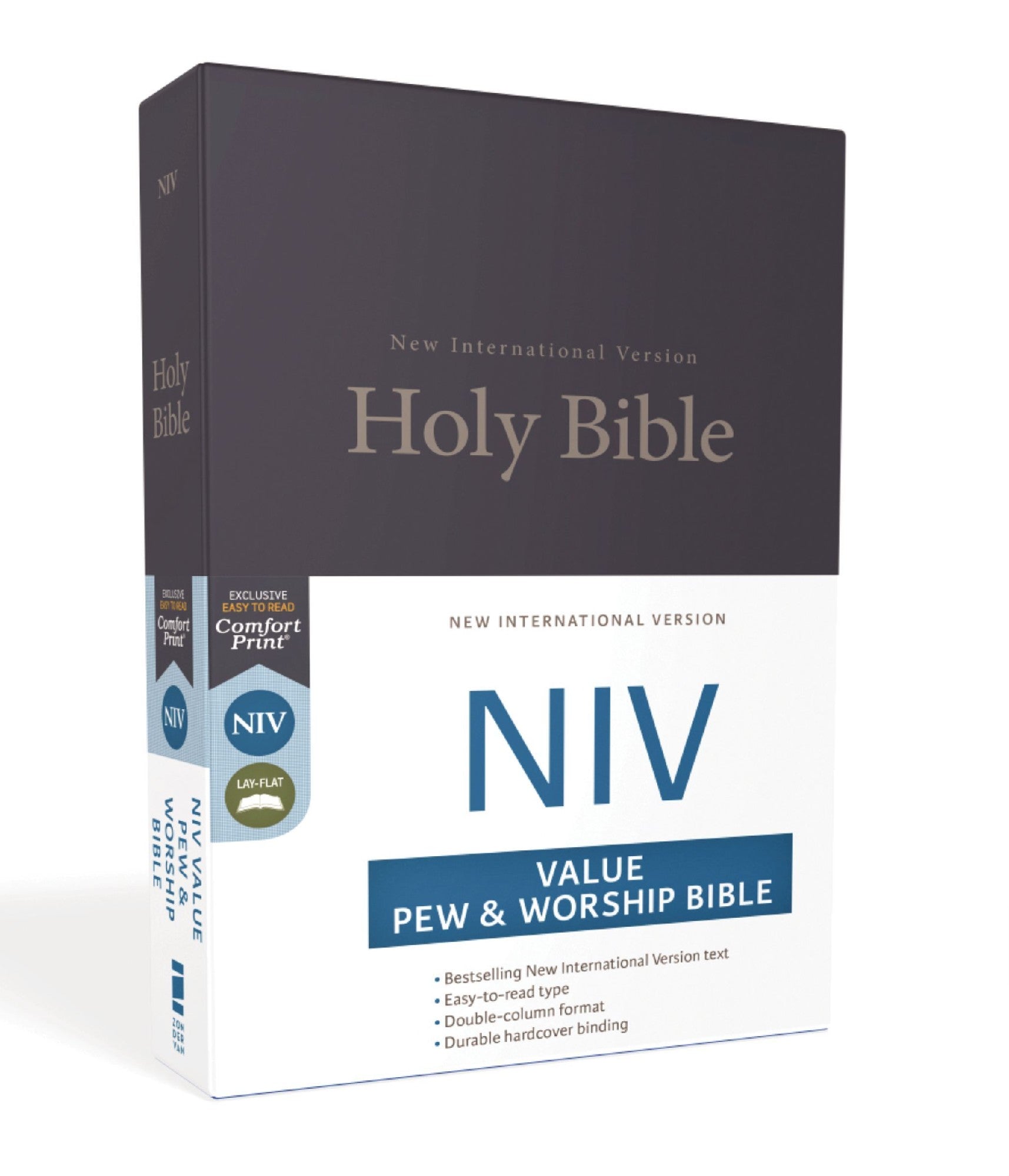 NIV, Value Pew And Worship Bible [Blue]