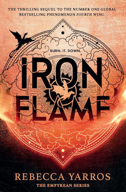 Iron Flame: The fiery sequel to Fourth Wing by Rebecca Yarros