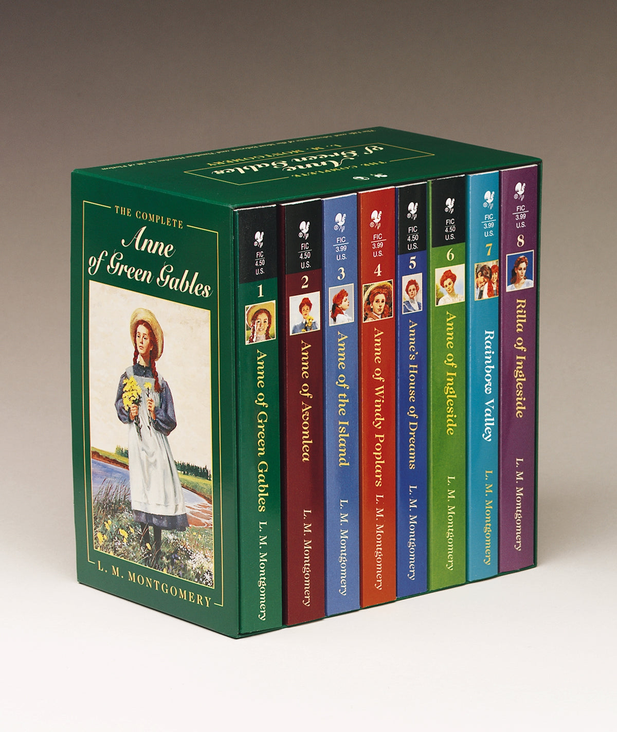 Anne of Green Gables, Complete 8-Book Box Set by L M Montgomery