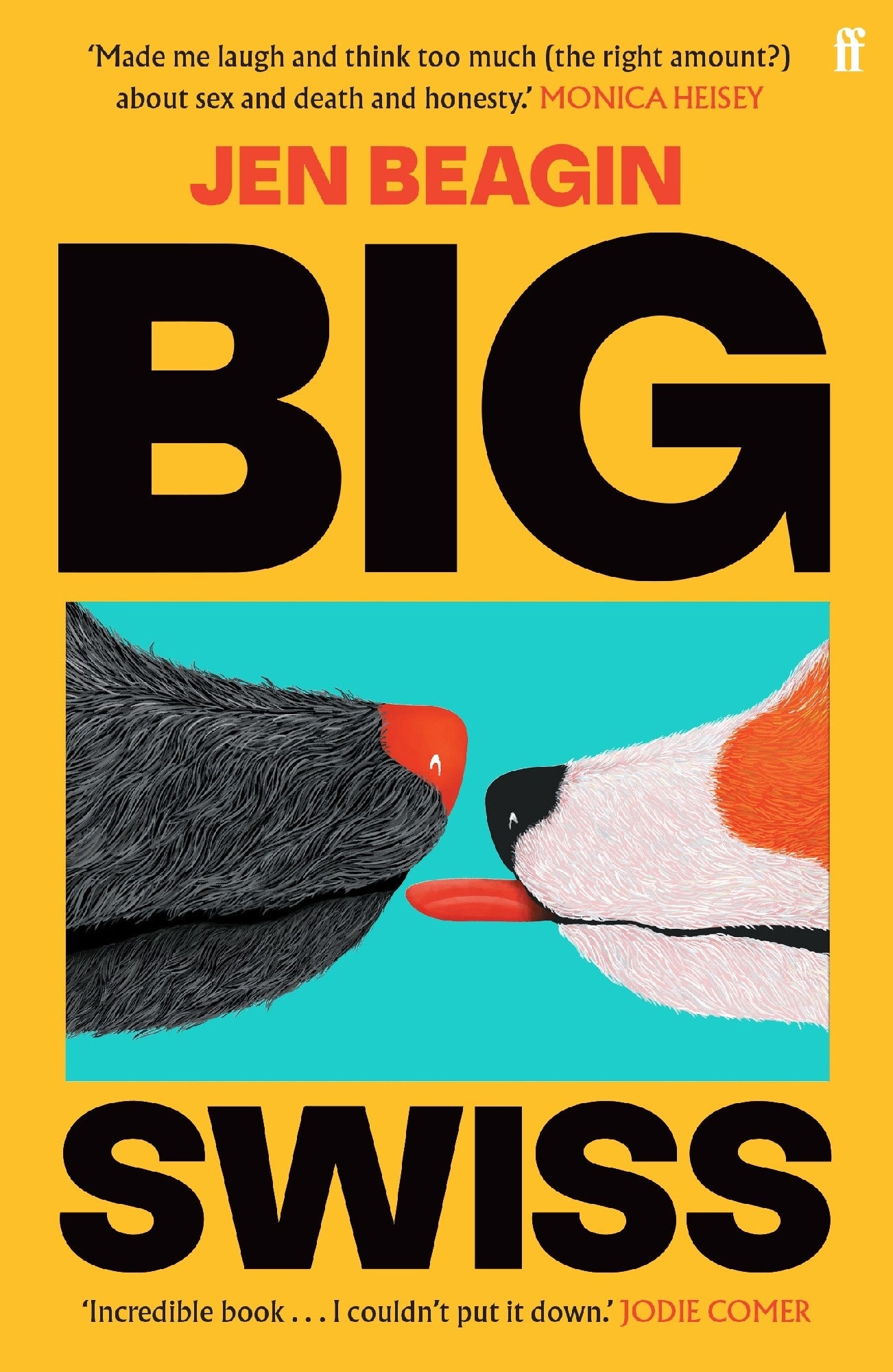 Big Swiss by Jen Beagin (available 5 May 2025) 