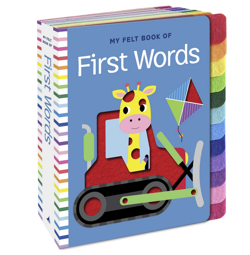 First Words (Chunky Felt Tabbed Book)