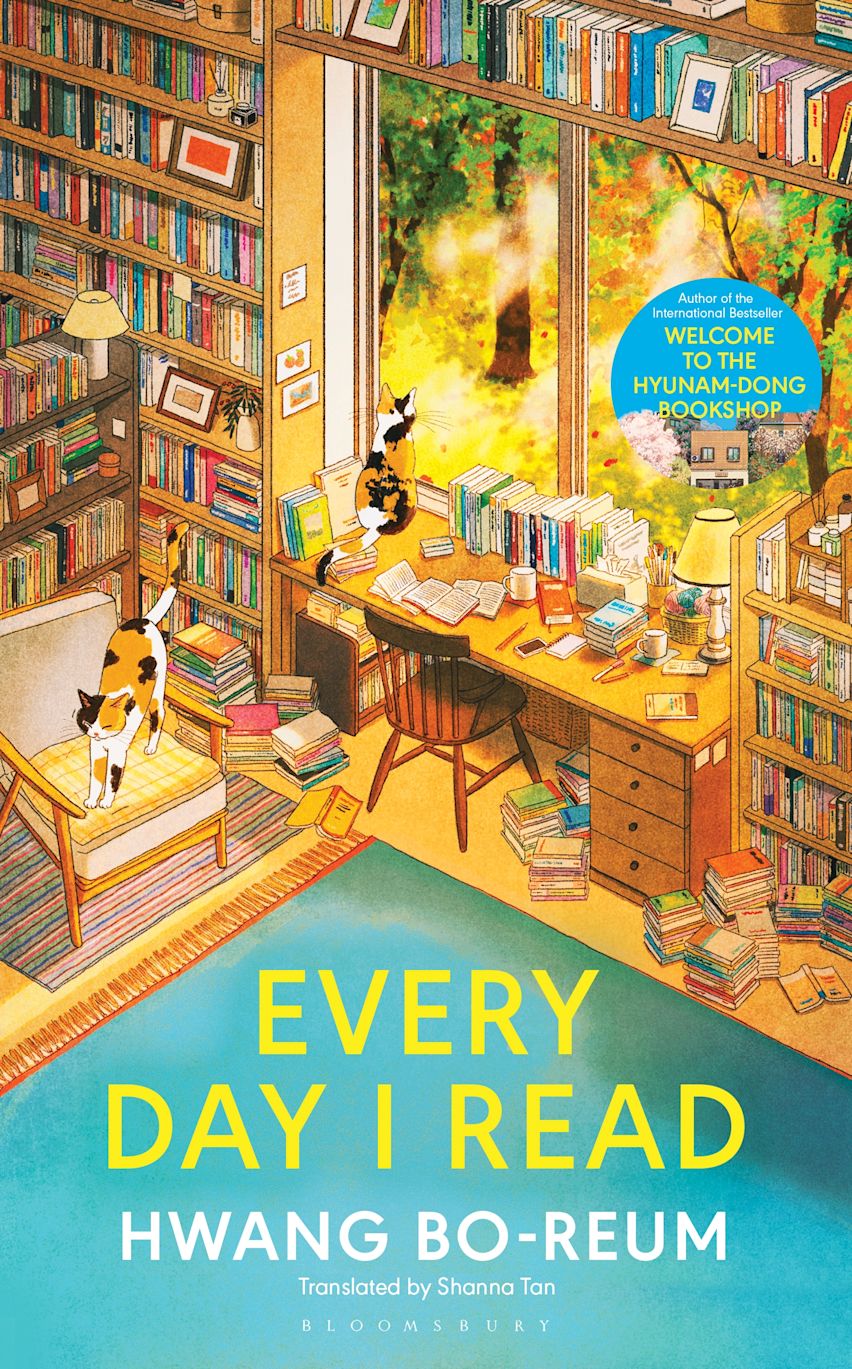Every Day I Read: 53 Ways to Get Closer to Books by Hwang Bo-reum (Out 4 Nov) 