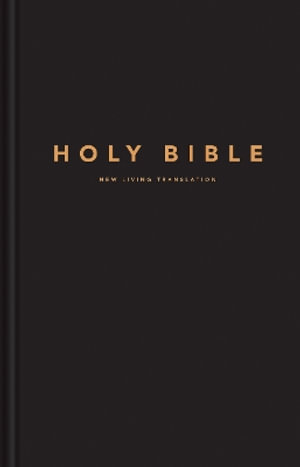 NLT Large Print Pew Bible, Black