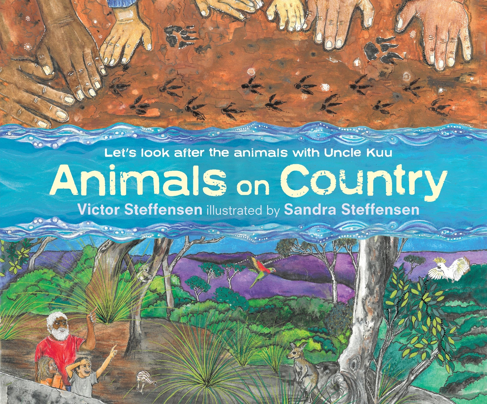 Animals on Country by Victor Steffensen, illustrated by Sandra Steffensen