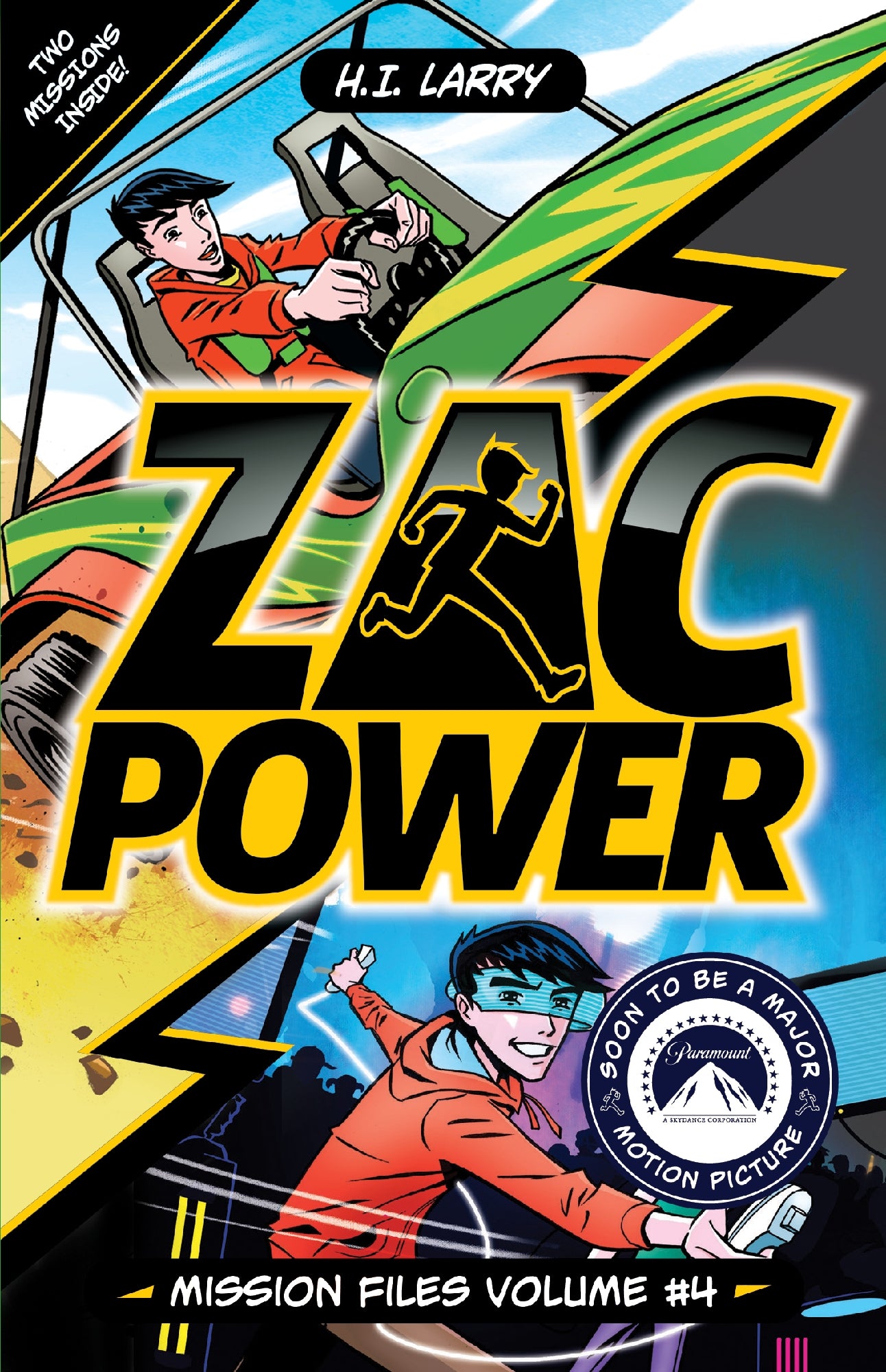 Zac Power: Mission Files Volume #4 by H.I. Larry (out 28 April 2026)