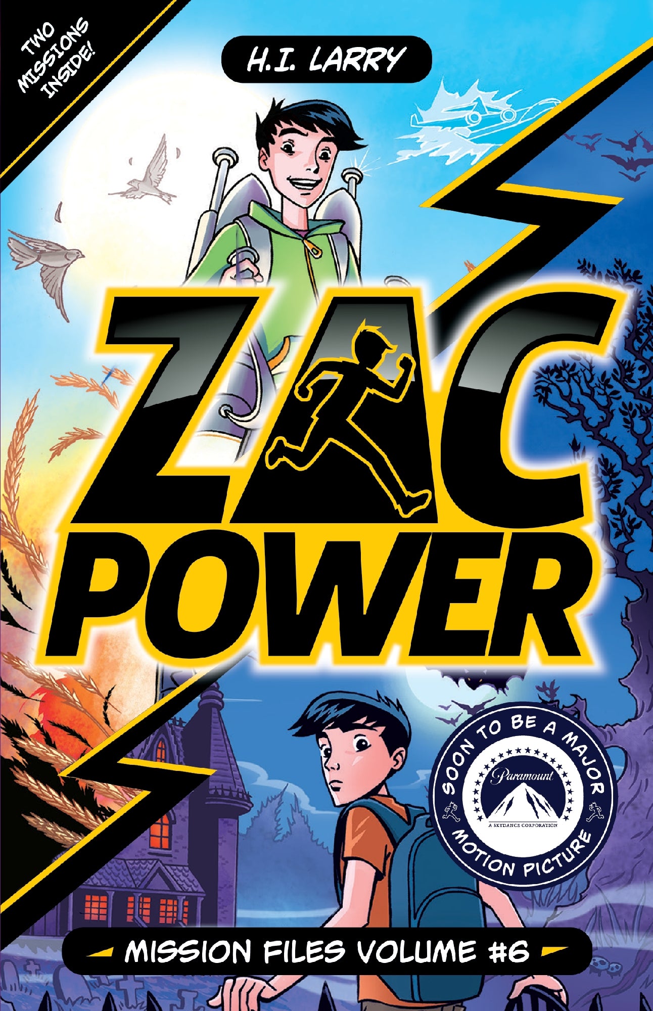 Zac Power: Mission Files Volume #6 by H.I. Larry (out 28 April 2026)