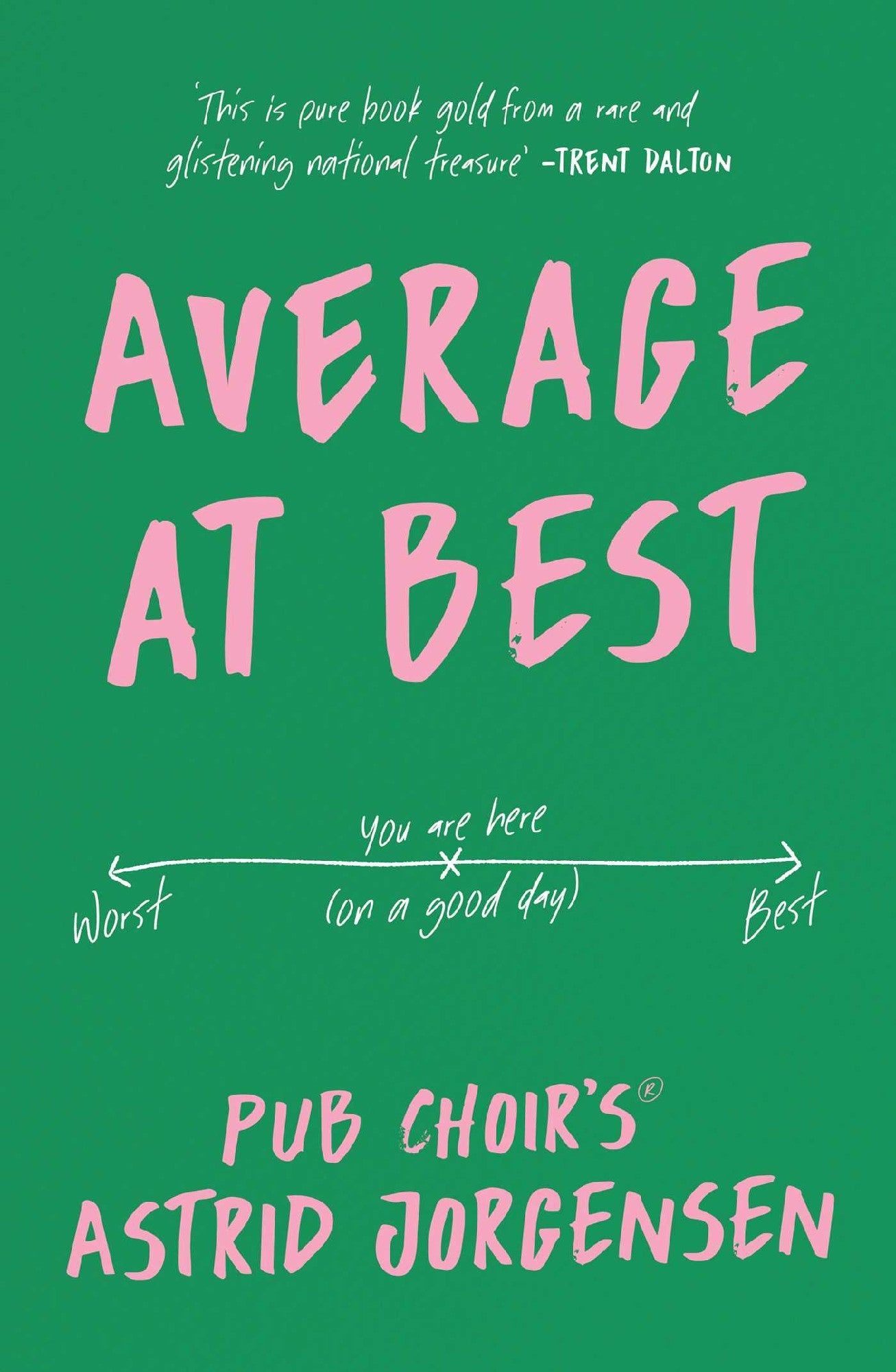 Average at Best: A memoir from the creator of Pub Choir by Astrid Jorgensen (out 30 September 2025) 