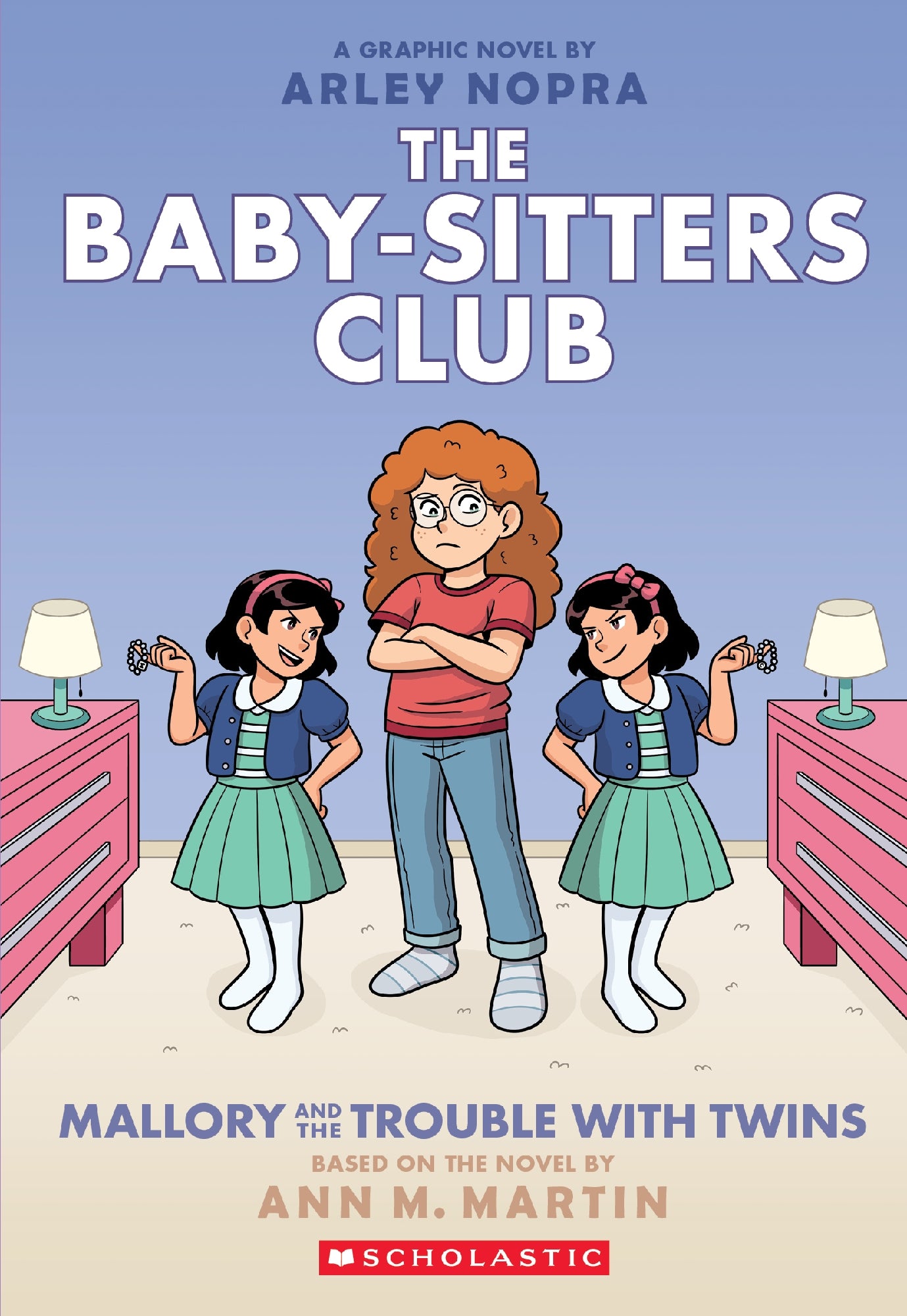 Mallory and the Trouble with Twins: A Graphic Novel (The Baby-sitters Club #17) by  Ann M Martin