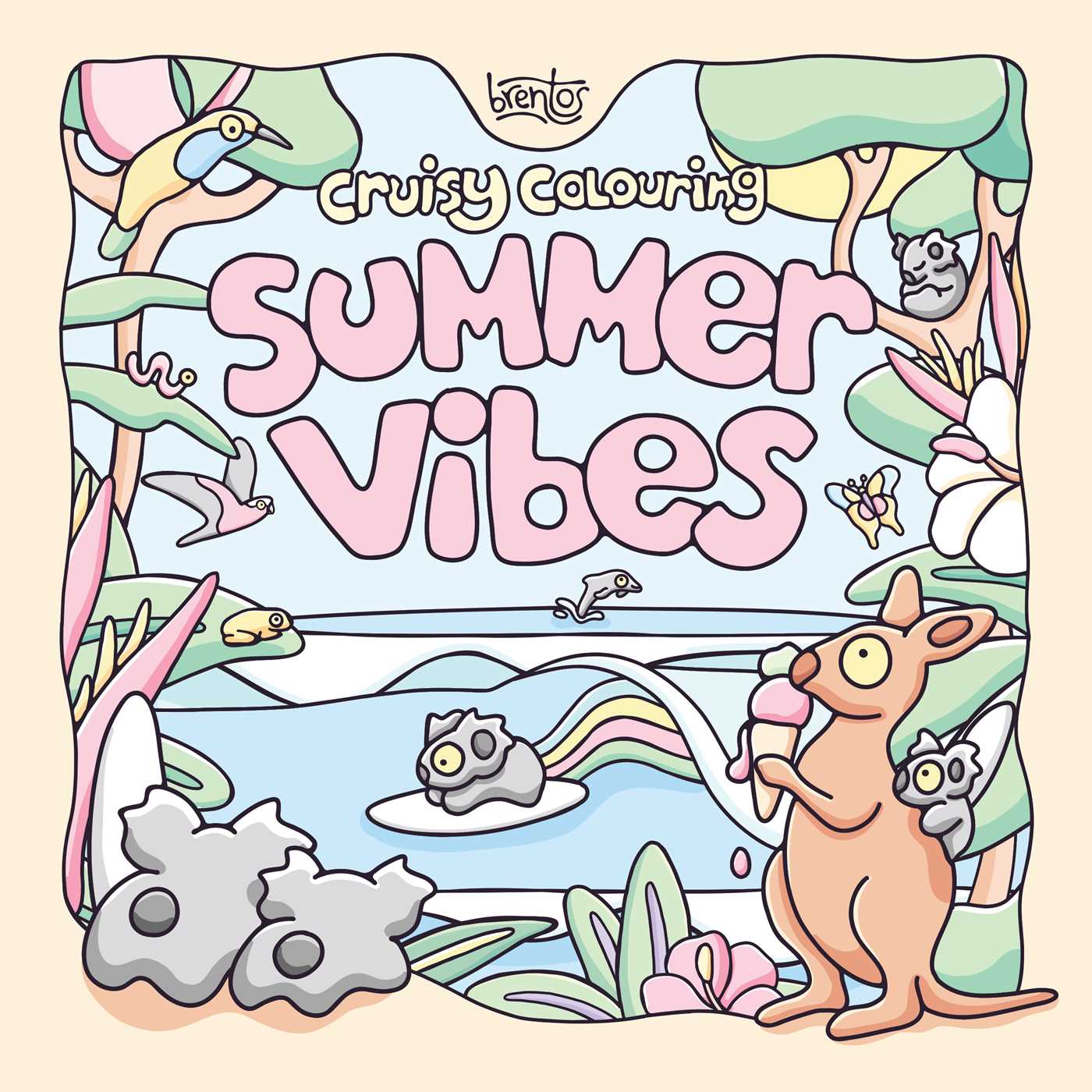 Cruisy Colouring: Summer Vibes by Brentos (Out 31 March 2026)