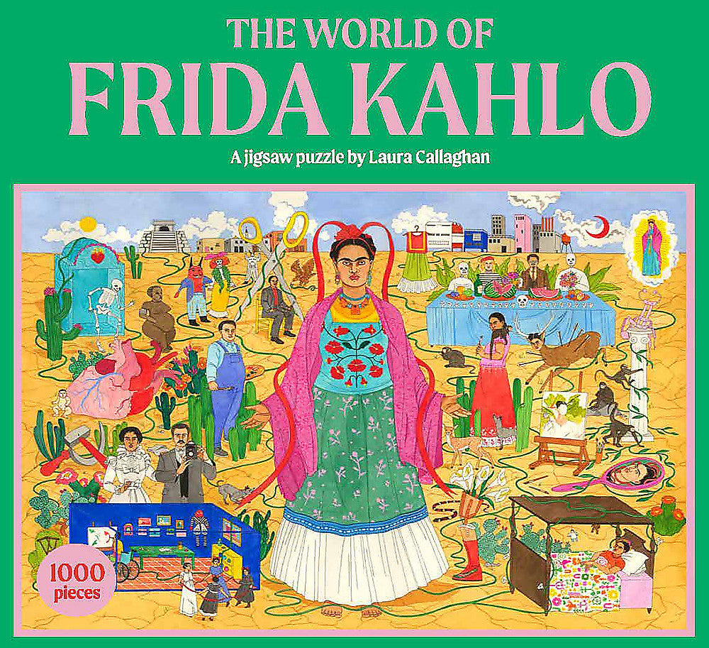 The World of Frida Kahlo A Jigsaw Puzzle by Laura Callaghan