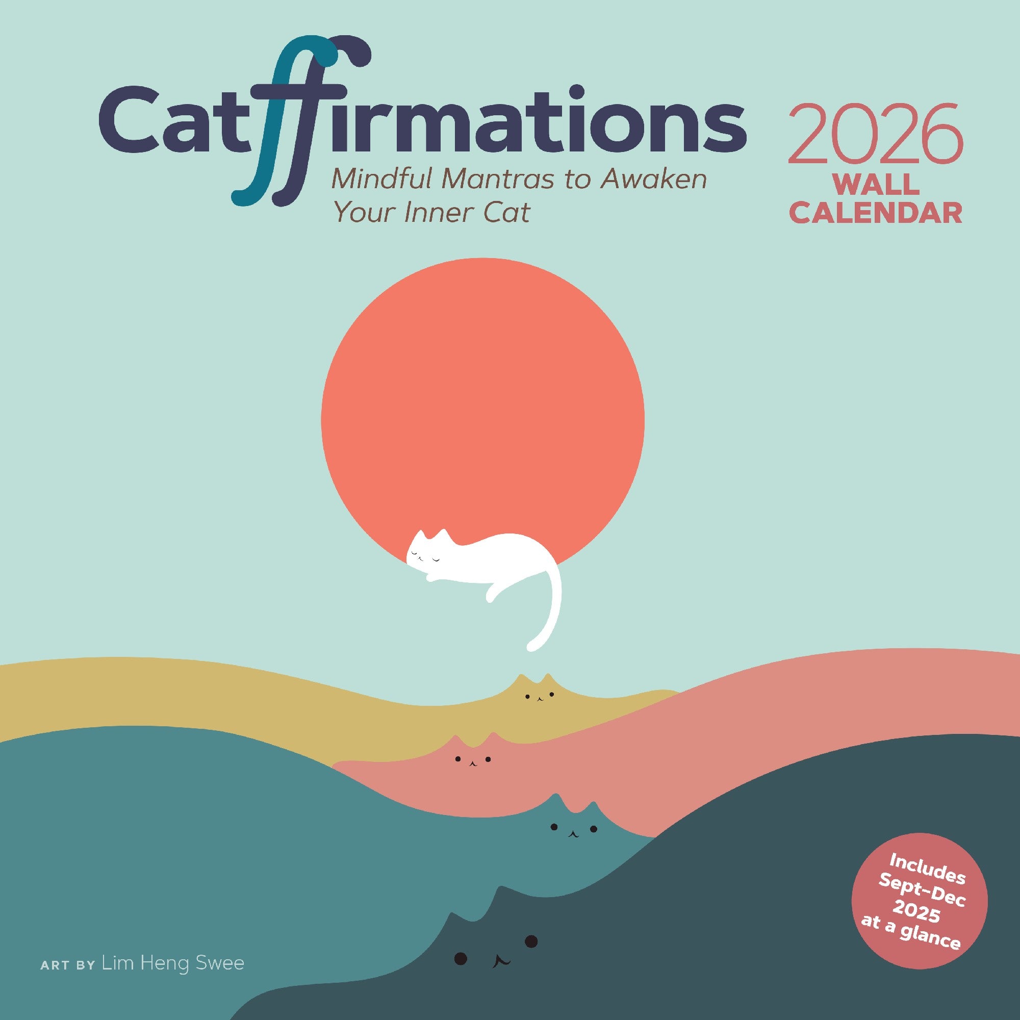 Catffirmations 2026 Wall Calendar 