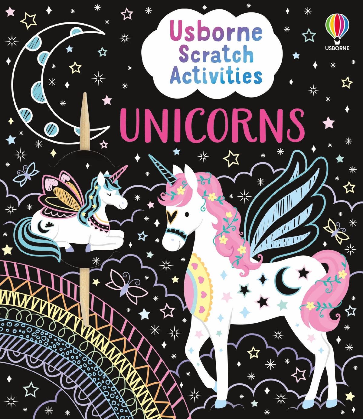 Usborne Scratch Activities Unicorns by Rosie Dickins