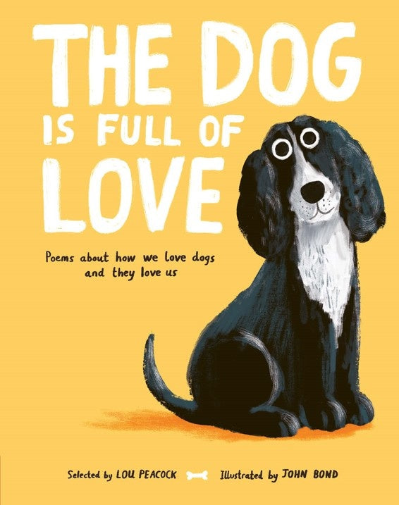 The Dog is Full of Love by Lou Peacock Illustrated by John Bond (out 14 October 2025)