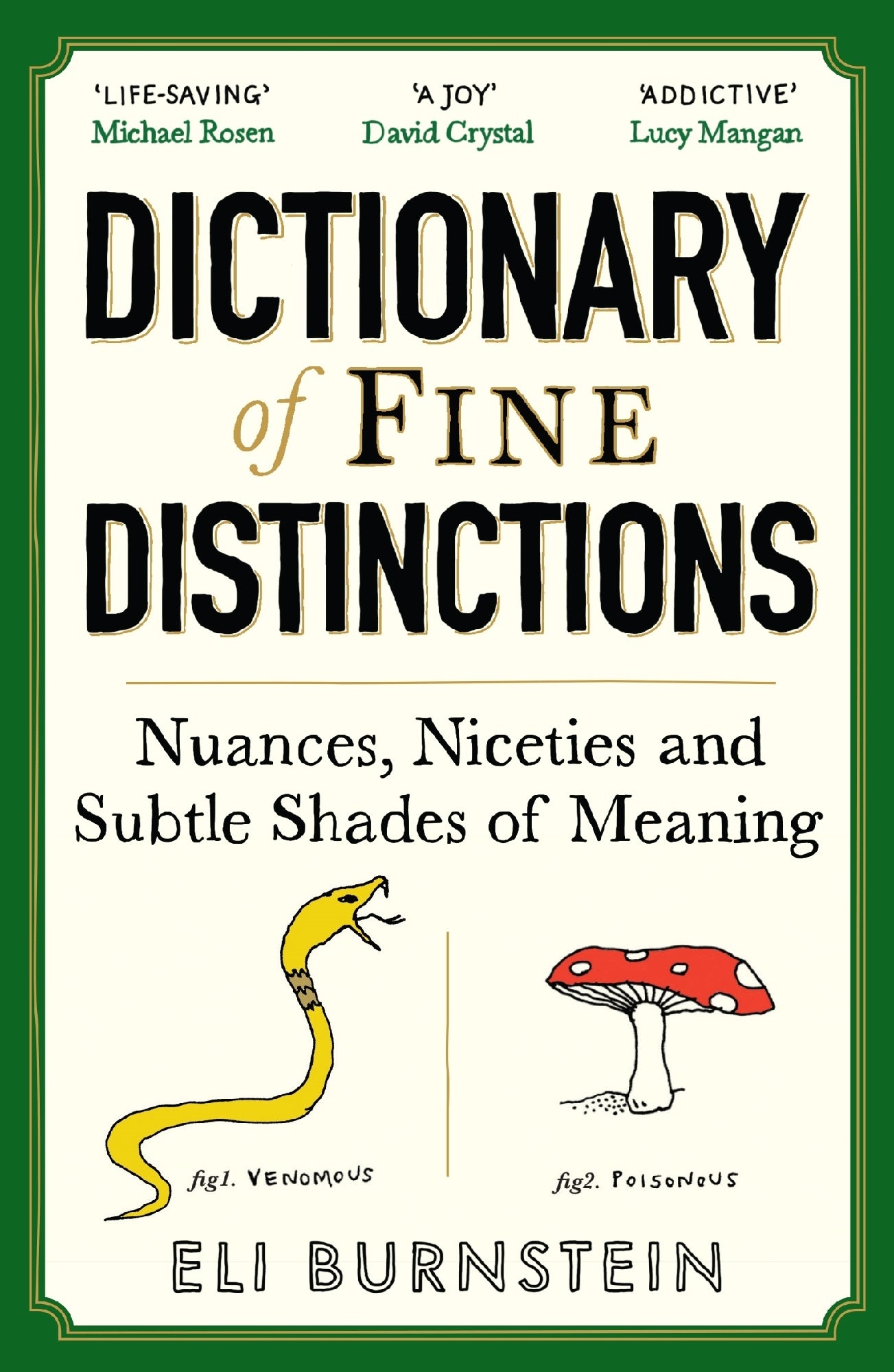 Dictionary of Fine Distinctions by Eli Burnstein