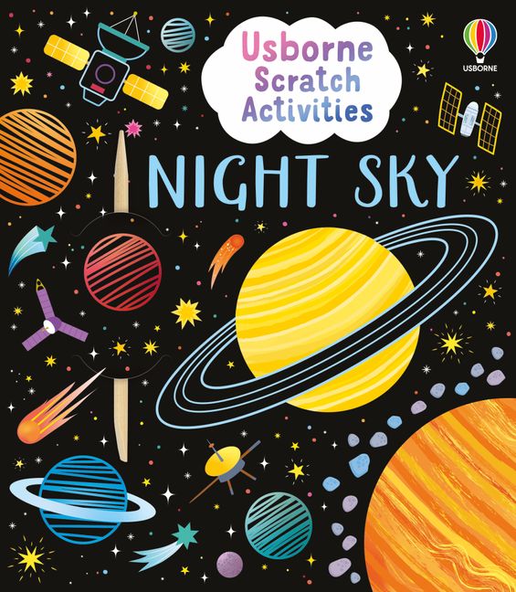 Usborne Scratch Activities Night Sky (out 28 October 2025)