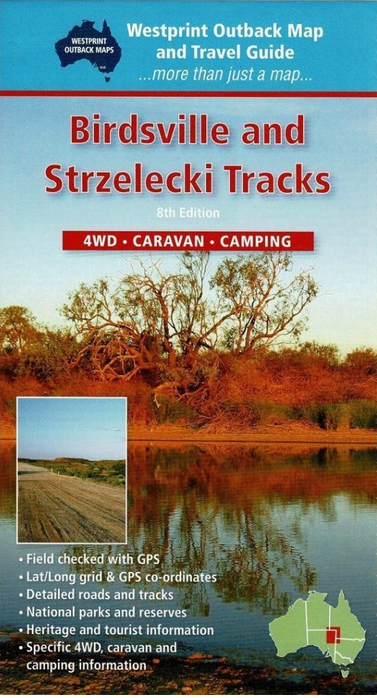 Map - Birdsville and Strzelecki Tracks: 8th Ed.