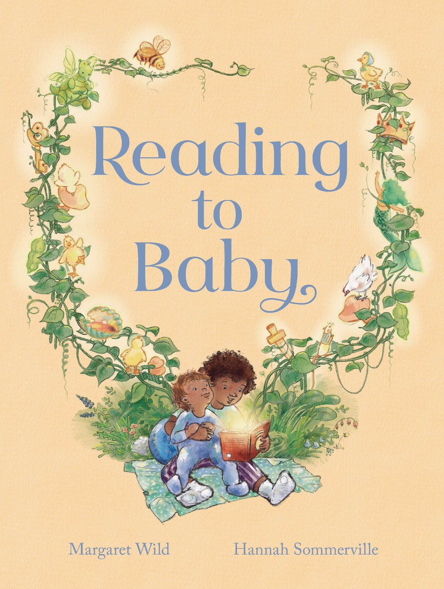 Reading to Baby by Margaret Wilde