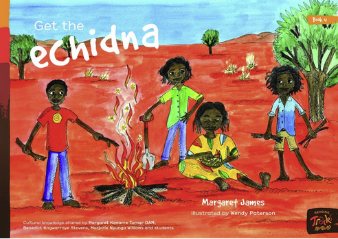 Get the Echidna  # 4 by Margaret Kemarre Turner OAM with Margaret James