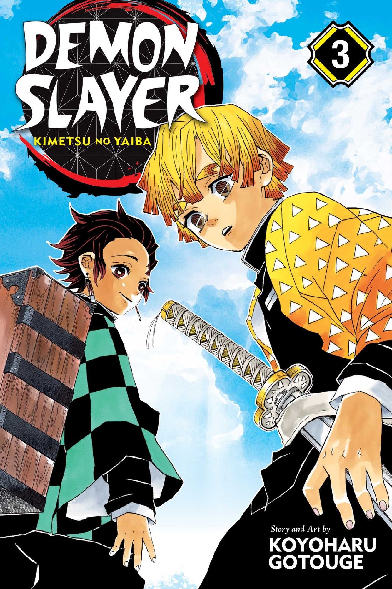 Demon Slayer: Kimetsu no Yaiba, Vol. 3 Koyoharu Gotouge