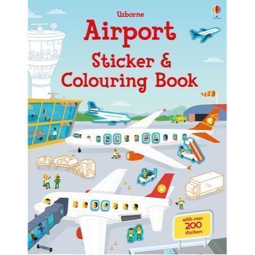 Airport Sticker and Colouring Book - Red Kangaroo Books