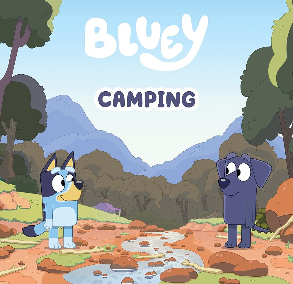 Bluey: Camping - Red Kangaroo Books