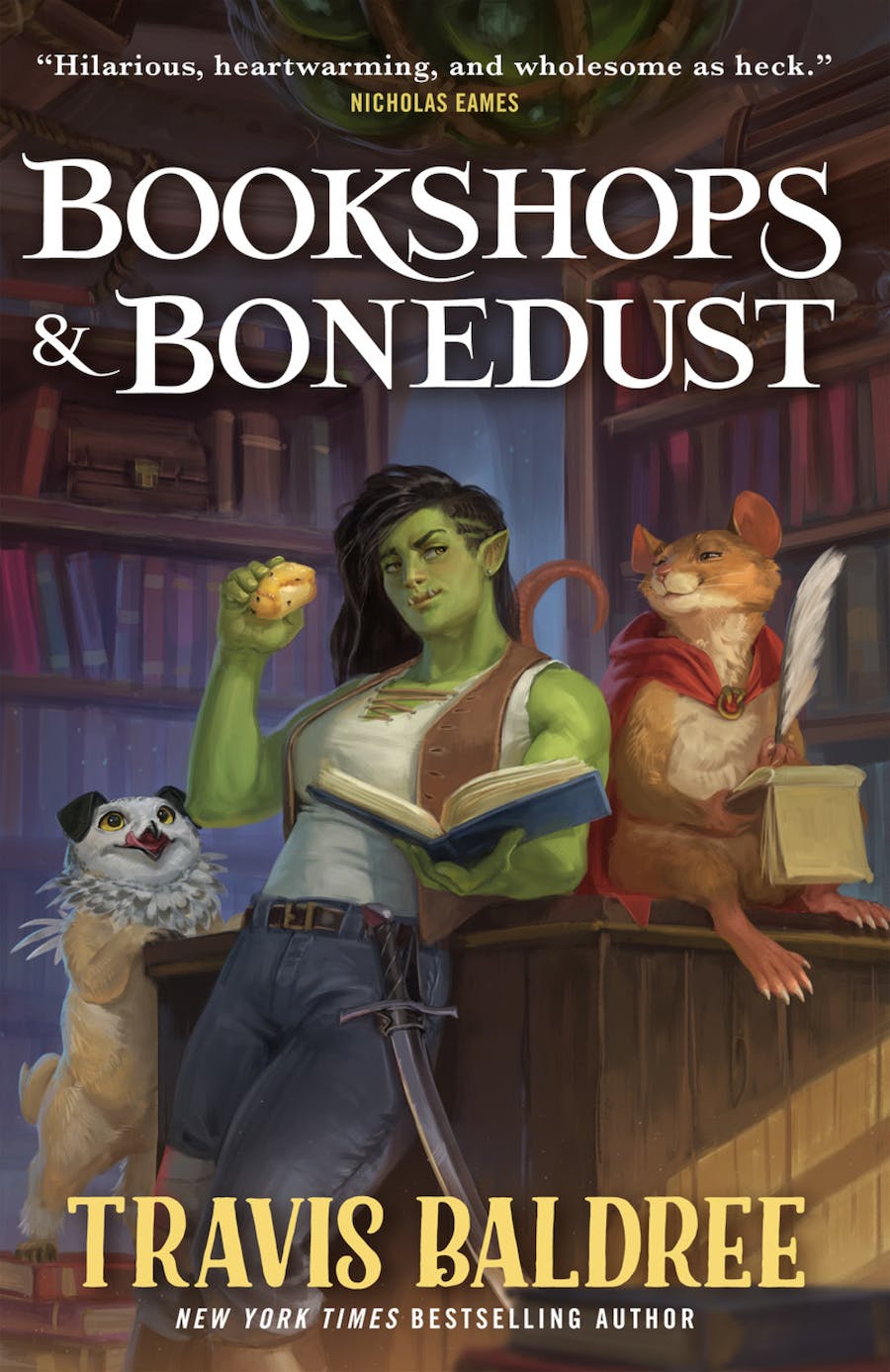 Bookshops & Bonedust by Travis Baldree - Red Kangaroo Books