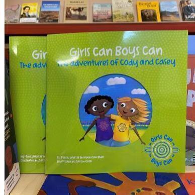 Girls can boys can by Mary Wells and Shirleen Campbell - Red Kangaroo Books