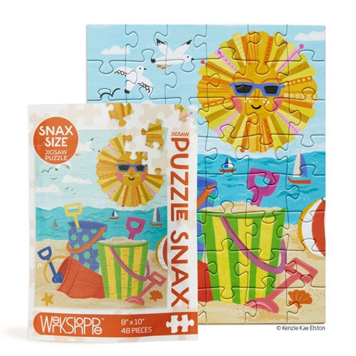 WerkShoppe Snax 48 Pc Puzzle – Beach Play