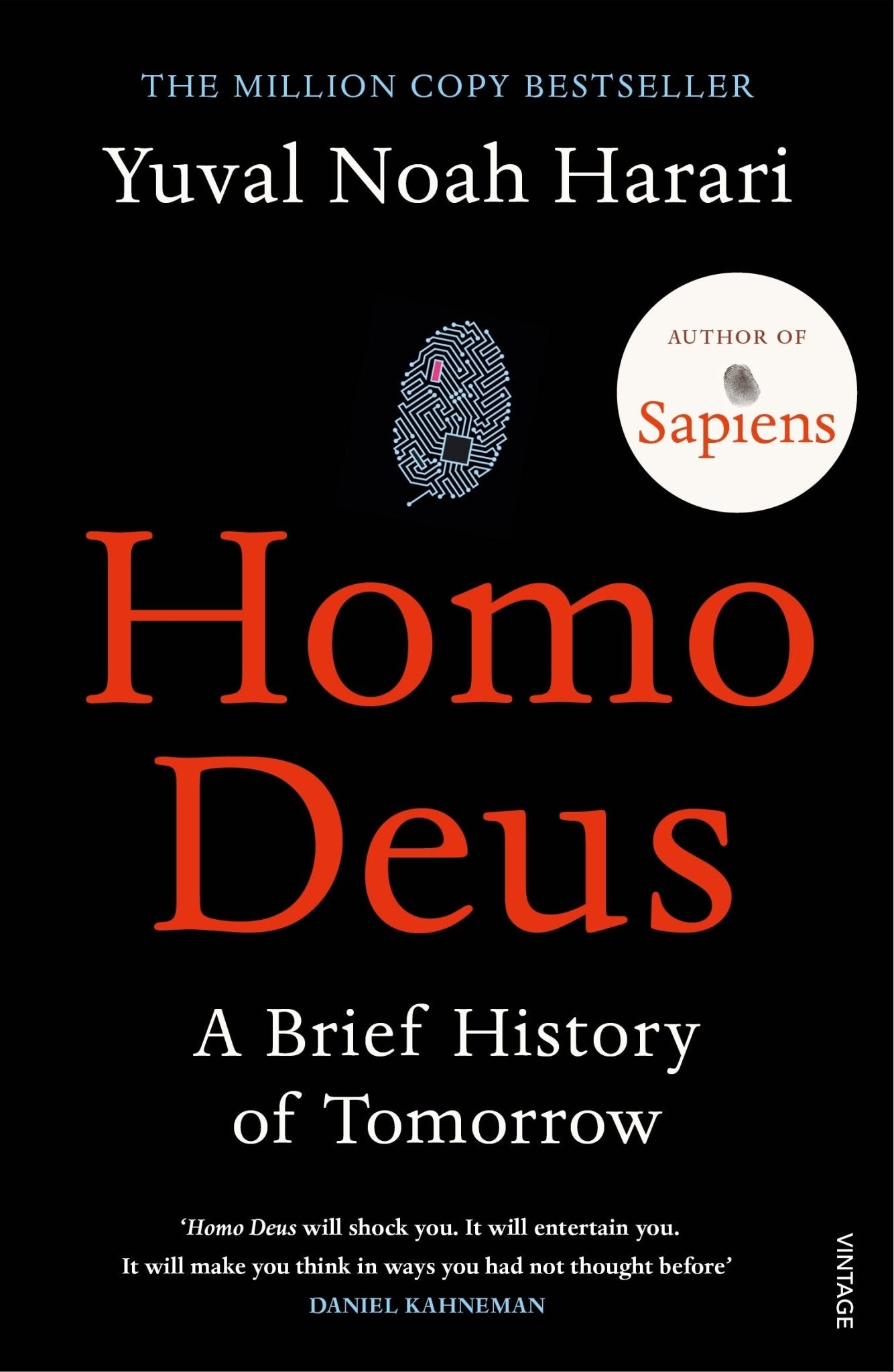 Homo Deus A Brief History of Tomorrow by Yuval Harari - Red Kangaroo Books