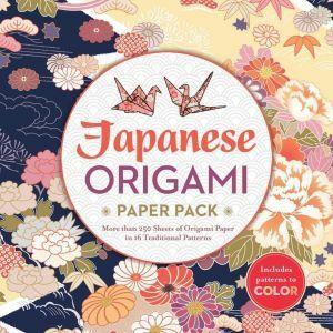 Japanese Origami Paper Pack More than 250 Sheets of Origami Paper in 16 Traditional Patterns - Red Kangaroo Books