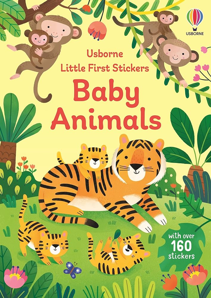 Little First Stickers Baby Animals by Jane Bingham - Red Kangaroo Books