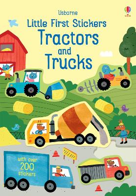 Little First Stickers Tractors and Trucks - Red Kangaroo Books