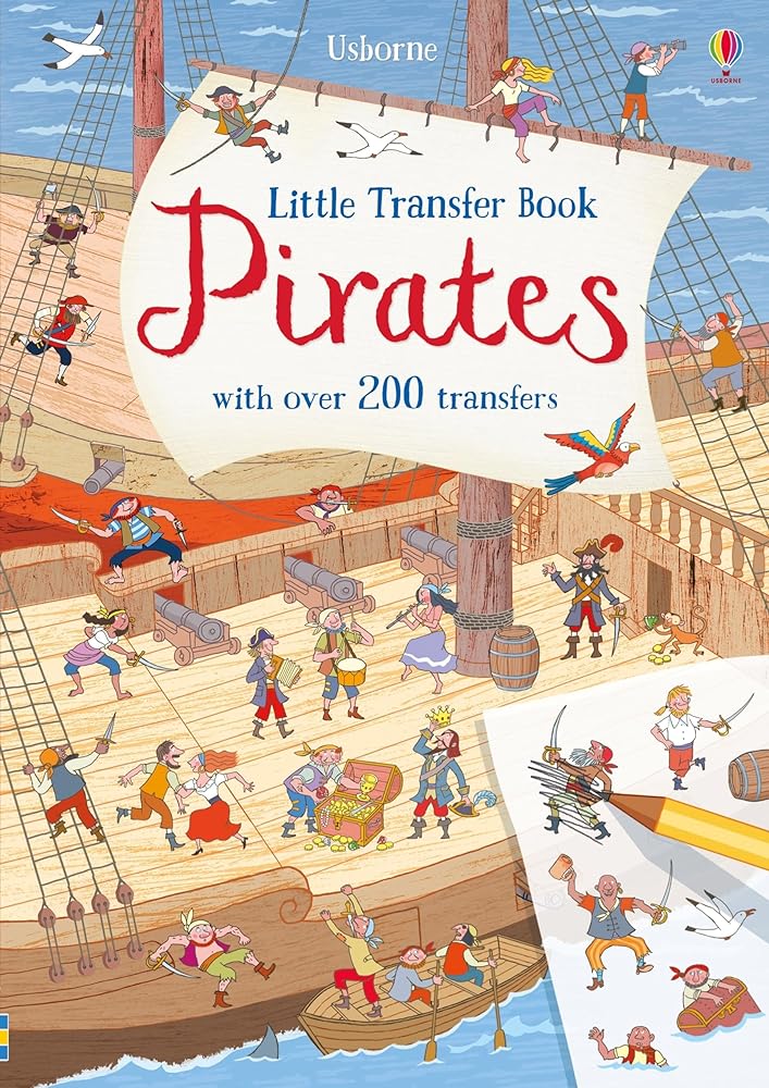 Little Transfer Book Pirates by Rob Lloyd Jones - Red Kangaroo Books