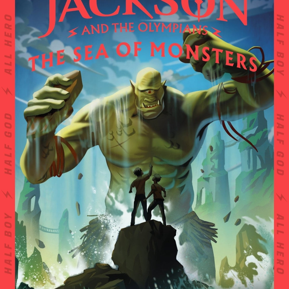 a sea of monsters Percy Jackson & The Sea Of Monsters by Rick Riordan