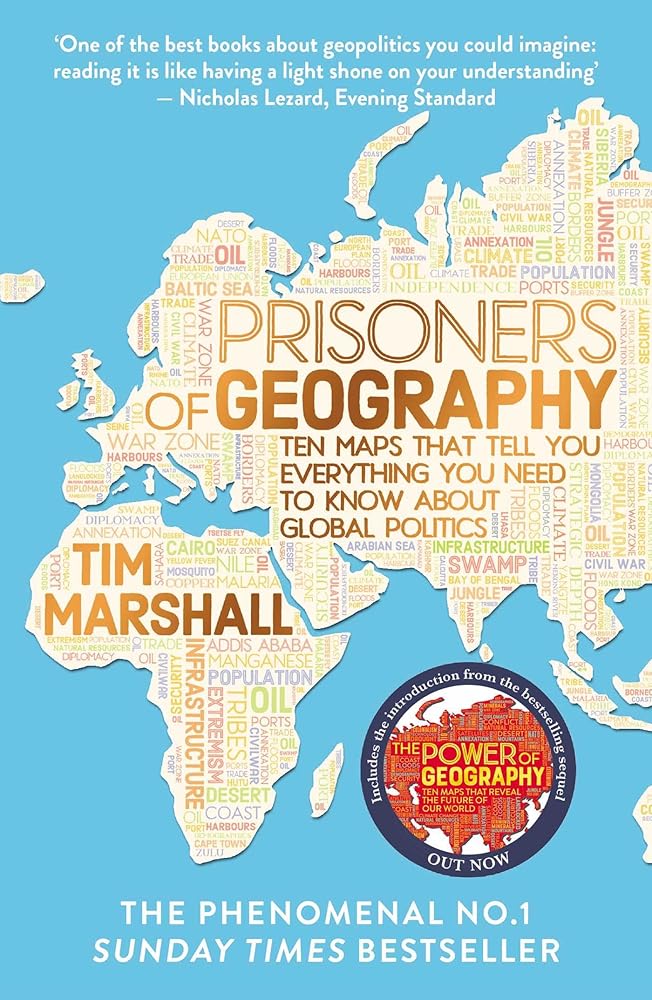 Prisoners Of Geography by Tim Marshall - Red Kangaroo Books - 9781783962433