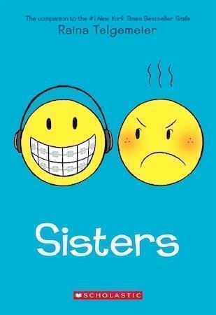 Sisters by Raina Telgemeier - Red Kangaroo Books - 9780545540605