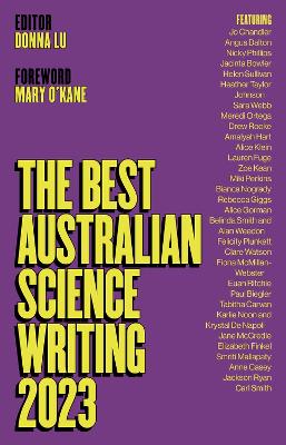 The Best Australian Science Writing 2023 edited by Donna Lu - Red Kangaroo Books - 9781742238005