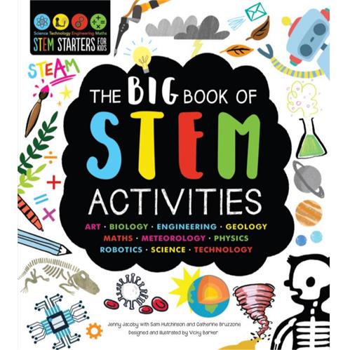 The Big Book of Stem Activities by Jenny Jacoby, Sam Hutchinson & Catherine Bruzzone - Red Kangaroo Books - 9781922806833