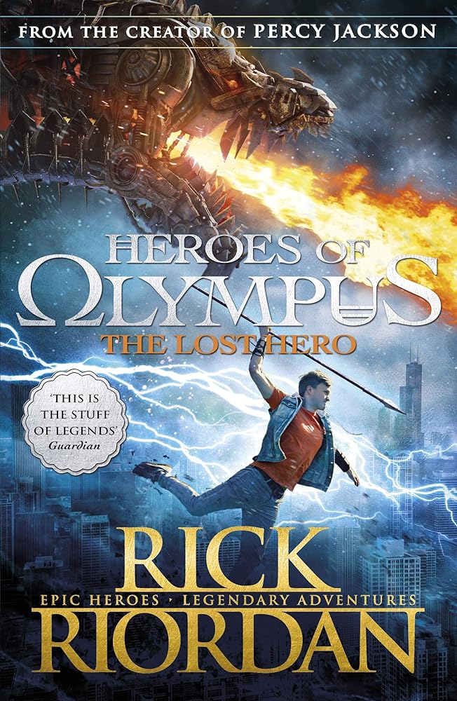 The Lost Hero Heroes of Olympus #1 by Riordan Rick - Red Kangaroo Books - 9780141325491