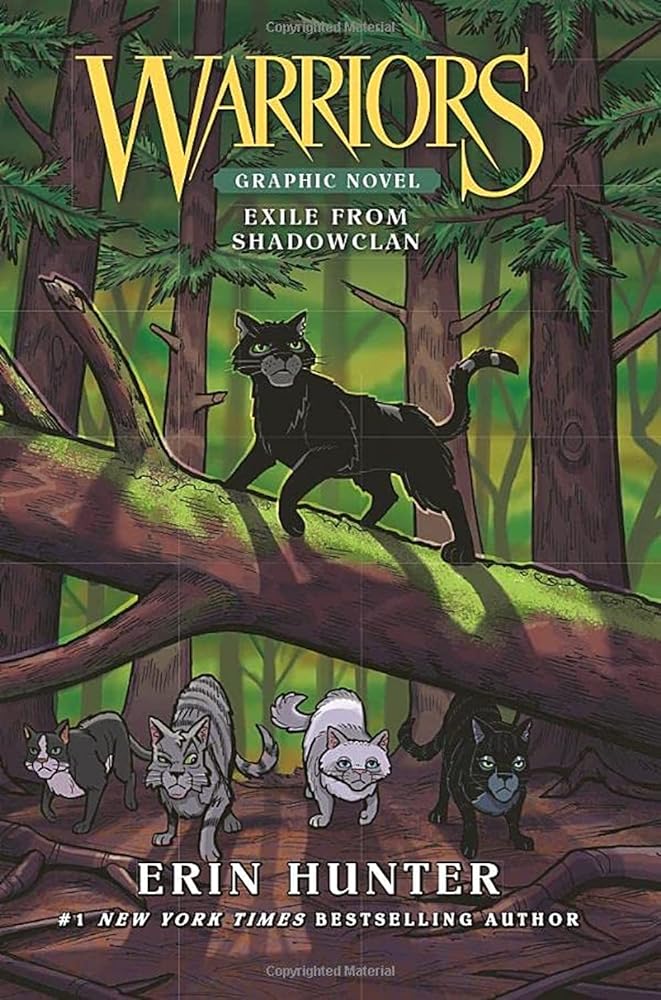 Warriors: Exile from ShadowClan (Warriors Graphic Novel) - Red Kangaroo Books - 9780063043268